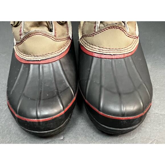 KHOMBU Womens North Star Snow Waterproof Winter Boots Tan Size 9M - Picture 8 of 13